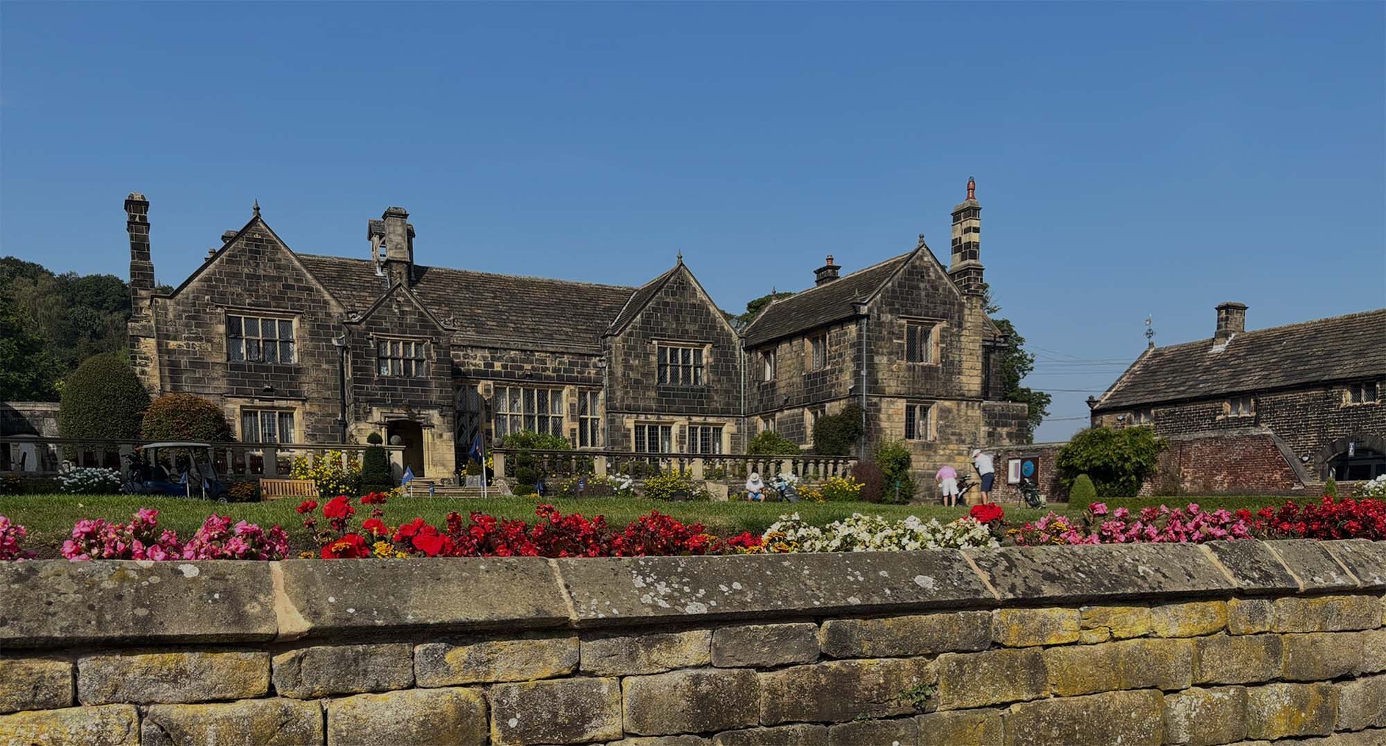 The historic hall at the heart of the estate